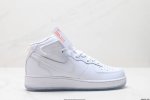 公司级nike Air Force 1 Mid 07 原楦头原纸板 打造纯正中帮空军版型 专注外贸渠道 全掌内置蜂窝气垫 原盒配件 原厂中底钢印、拉帮完美 官方