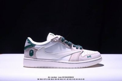 290 公司级 时尚元素X Jordan Air Jordan Low 倒勾合作融合了Travis Scott 独特的潮流风格，个性的设计风格以及Jordan品