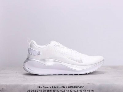 耐克nike Reactx Infiniity Rn 4 Gtx Gore-Tex Pale Ivory Anthracite 瑞亚无限4代防水版系列低帮泡棉公