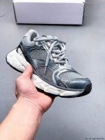 集图 巴黎世家Balenciaga Stapler Low Sneakers 订书机系列14代低帮复古阔型底姥爹风增高潮流百搭休闲慢跑鞋小童鞋 0407119Y
