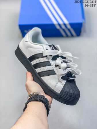 Adidas Originals Superstar 2 百搭舒适 防滑耐磨 低帮 板鞋 男女同款 白色 贝壳头 Adidas Originals Supers - 点击图像关闭