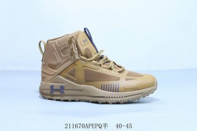 安德玛 Under Armour 安德玛高帮 网面透气时尚休闲运动篮球鞋 211670Apepq半 40-45
