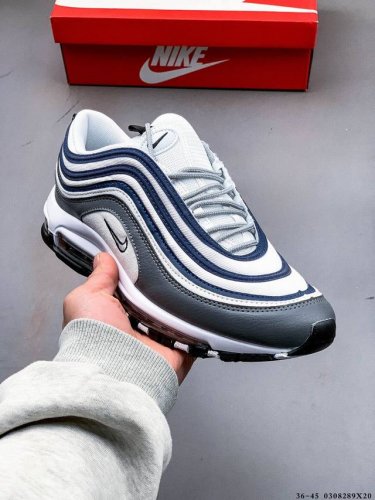 140 耐克Nike Air Max 97 子弹系列全掌气垫经典运动休闲跑步鞋 0308289X20