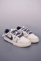 nike Sb Dunk Low Lv联名 解构抽绳鞋带 纯原大厂出品 极力推荐 原装头层材料 独家版型蒸餾加工 帶來的是更好的视觉和脚感体验 大厂纯原品质出货