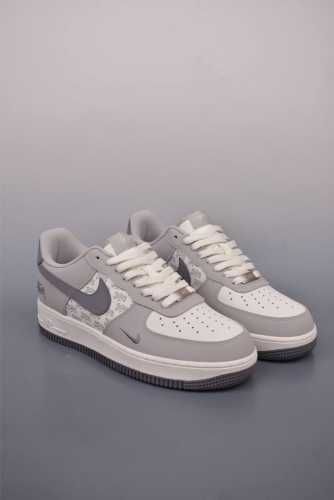 Nike Air Force 1 Low 斯图西联名 原楦头原纸板 打造纯正空军版型 专注外贸渠道 全掌内置蜂窝气垫 原盒配件 原厂中底钢印、拉帮完美 官方货号
