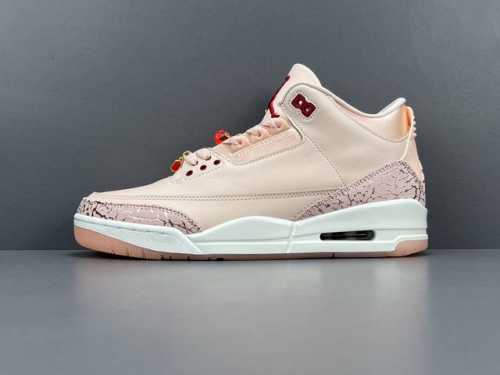 渠道优势，！ Og版 Aj3 Air Jordan 3 Retro Valentine'S Day 中帮 复古篮球鞋 女款 货号hj0178-600 尺码36-