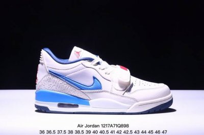 公司级三合一最强合体，多种新配色回归耐克nike Air Jordan Legacy 312 High”White Grey Fog Blue Red“乔丹最强