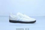 120 阿迪达斯三叶草Adidas Originals Samba Vegan Og”Spd“桑巴舞系列绅士德训足球风百搭低帮休闲运动板鞋 货号 Jr8165