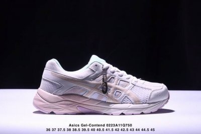Asics Gel-Contend 4 吊牌版本 亚瑟士减震防滑运动跑步鞋 上架实拍 鞋款采用亚瑟士Amplifoam科技，为运动中带来回弾性和轻量性感受。工程