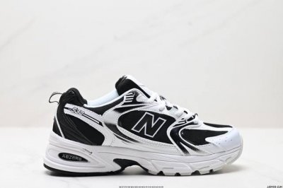真标New Balance Mr530系列复古老爹风网布跑步休闲运动鞋 #采用优质纤维革+透气网眼布材质材质 货号:Mr530Lg 尺码:36 37 37.5