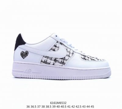 Nk Air Force 1'07 Low Retro Sp Ideas Worth Spreading 空军一号低帮经典百搭休闲运动板鞋“皮革米白灰字母ted