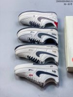 海外限量发售 公司级Nike Air Force 1 '07 Low 斯图西联名 双拼小红标 空军一号 低帮 运动鞋 休闲鞋 折边针车 工艺难度大 原楦头原纸板