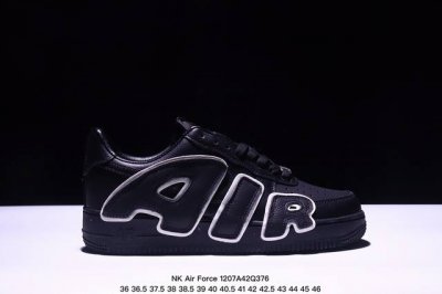 公司级cpfm X Nk Air Force 1 07 Low 空军一号系列低帮经典百搭休闲运动板鞋“联名放大补丁字母”Dc4457-001 近日，A Ap B
