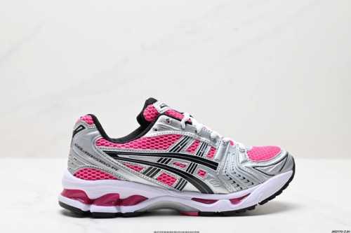 公司级Asics Gel-Kayano 14 公司级版本 亚瑟士运动休闲透气专业跑鞋 采用工程弹性双层再生针织密度鞋面材质 后跟3D可视Gel缓震乳胶物料 升级