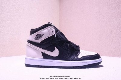 耐克Nike Air Jordan 1 Retro High Og”Black White“Aj1代迈克尔 乔丹高帮经典复古百搭休闲文化运动篮球鞋 Xm0413