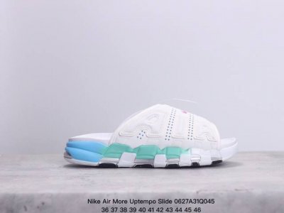 耐克 Nike Air More Uptempo Slide 皮蓬大air拖鞋 皮蓬拖鞋 这款nike Air More Uptempo拖鞋向scottie P