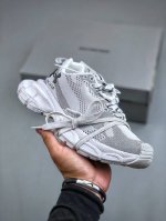 OK版本 Under Armour x Balenciaga 巴黎世家 3XL 安德玛联名复古老爹鞋 巴黎世家十代 官方全套配件鞋盒 鞋带 防尘纸配套齐全 尺码