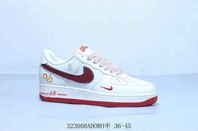 耐克 Nike Air Force 1 Af1耐克 低帮 空军一号休闲板鞋联名 蛇年限定 货号 Qy6818-601 323000Adoro半 36-45