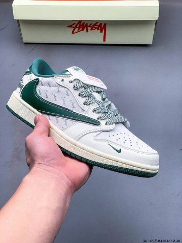 公司级头层！耐克Nike Air Jordan 1 Low Aj1乔1 低帮潮流缓运动休闲板鞋。Aj1 低帮拼接 完美版型真头层牛皮# 内置缓震气垫 原鞋开模