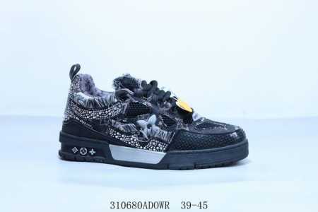210 Louis Vuitton Skate Sneaker 路易威登低帮休闲鞋 带钻牛皮材质 明星同款 310680Adowr 39-45 - 点击图像关闭