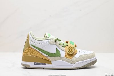 公司级免修版本 耐克 Nike Air Jordan Legacy 312 Low 乔丹最强三合一混合版本低帮文化休闲运动篮球鞋 有着交错结合的设计，它的名字就