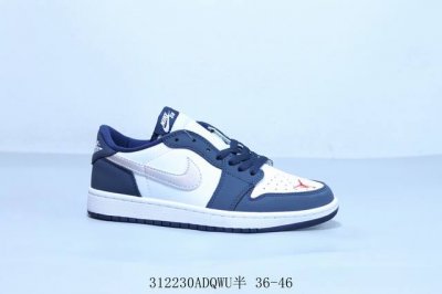 160 nike Air Jordan 1 Low Aj1乔丹一代低帮 经典复古文化休闲运动篮球 货号 Cj7891-400 312230Adqwu半 36-4