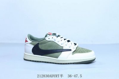乔丹Air Jordan 1 Low Aj1 乔1低帮复古文化休闲运动篮球鞋 倒勾 212830Adyrt半 36-47.5