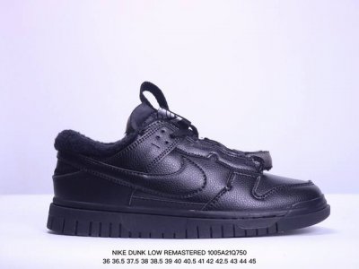 公司级耐克nike Dunk Low Remastered 加绒加棉 扣篮系列低帮休闲运动滑板板鞋 货号:Dv082 01 Xm 5Q750