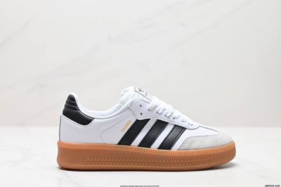 公司级阿迪达斯三叶草adidas Originals Sambae W桑巴舞系列绅士德训足球风百搭低帮休闲运动板鞋 货号:Ie1377 尺码:36 36.5 3