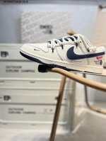 Nk Dunk Low Cdg联名 三方联名 Sb低帮休闲板鞋 #美国著名户外品牌与日本东京设计师川久保玲Cdg联合打造街头滑板鞋，有北面雪山简约的风格，还有C