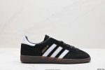 真标adidas Handball Spezial 官方正确版本 阿迪达斯经典款 复古休闲板鞋 全鞋采用反毛皮制作 牛筋耐磨大底 承载青春情怀的板鞋 经典三条杠