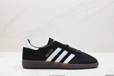 真标adidas Handball Spezial 官方正确版本 阿迪达斯经典款 复古休闲板鞋 全鞋采用反毛皮制作 牛筋耐磨大底 承载青春情怀的板鞋 经典三条杠