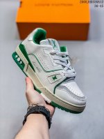 路易威登 Louis Vuitton Lv路易威登板鞋 新款 Lv Trainer最新配色运动鞋 L家 篮球鞋风格运动鞋 该鞋由艺术总监 Virgil Ablo