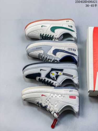 海外限量发售！公司级Nike Air Force 7 Low “权志龙联名 菊花勾”空军一号 低帮 运动鞋 休闲鞋 折边针车 工艺难度大 原楦头原纸板 原装鞋盒