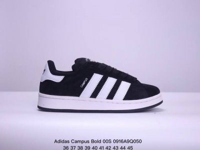 Adidas 阿迪达斯 Campus Bold 00S 三叶草校园休闲板鞋 Qc标 经典白搭情侣板鞋 官方货号：Id2077 尺码：如图所示 Xm0916Q0