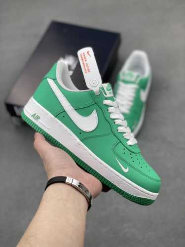 海外限量发售！公司级Nike Air Force 1 '07 Low 空军一号 低帮 运动鞋 休闲鞋 折边针车 工艺难度大 原楦头原纸板 原装鞋盒 定制五金配件