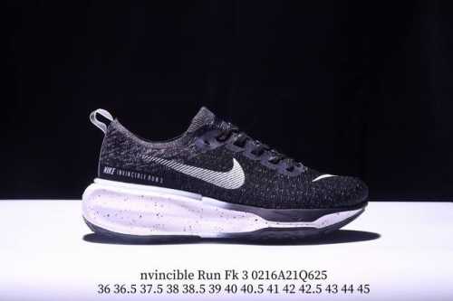 Nike Zoomx Invincible Run Fk 3 耐克减震回弹跑步鞋 织物材质运动鞋 耐磨防滑舒适 真标带半码 36-45 Xm0216Q625
