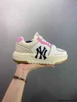 公司级Mlb Chunky Classic Embo Monogram 人气单品 学长鞋系列低帮老爹风轻量增高厚底百搭休闲运动慢跑鞋高级街头休閒品牌Mlb公开了
