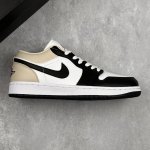 本地 核心私 耐克Nike Air Jordan1 Low Aj 奶白黑 低帮乔丹一代低帮经典复古文化休闲运动篮球鞋 原鞋开模 拒绝公底 购置原厂同步原材料 都