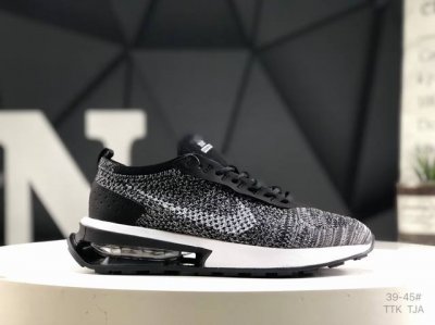 170 真标带半码耐克(Nike)Airmaxflyknitracer大气垫 透气编织 缓震舒适 男士跑步鞋 秋季新款运动休闲鞋 新品推荐｜新派混合体，脚感再升