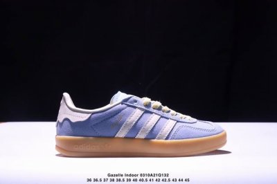 160 男女鞋36-45码（带半码） 公司级真标半码Adlidas 阿迪达斯 Gazelle Indoor Jr8029 休闲耐磨轻便 低帮 板鞋 这款阿迪达斯