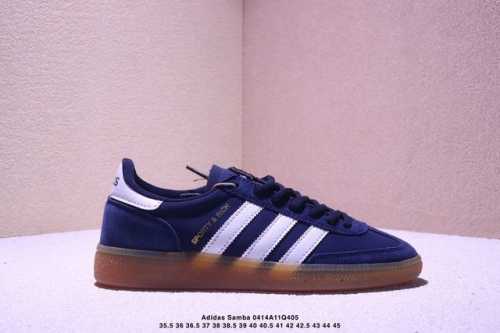 公司级Adidas Originals Samba Og ‘Diy’桑巴舞系列 阿迪达斯 三叶草绅士德训足球风百搭低帮休闲运动板鞋 原装头层材料 用料绝不含糊