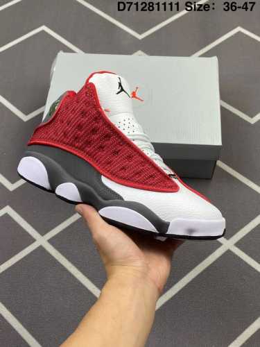 200 真标耐克Nike Air Jordan 13 迈克尔·乔丹Aj13代复古中帮文化休闲运动篮球鞋 货号:884129 600 尺码:36-47 Id:D7
