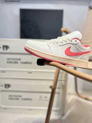 公司级头层皮乔丹Air Jordan 1 Low Aj1低帮系列篮球鞋 官方同步配色 原装级产物 #拒绝公底 立体鞋型 细节完美 高清洁度 Ib8859 Qz7