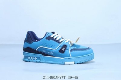 Lv路易威登Louis Vuitton Trainer Sneaker Low休闲运动文化百搭篮球板鞋 211490Apywt 39-45