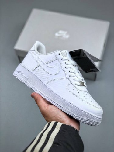 Nike Air Force 1'07 Low 波纹 空军一号低帮休闲板鞋 Hf2886-100 #原楦头原纸板 原装鞋盒 内置全掌气垫 原厂鞋底 尺码：36-