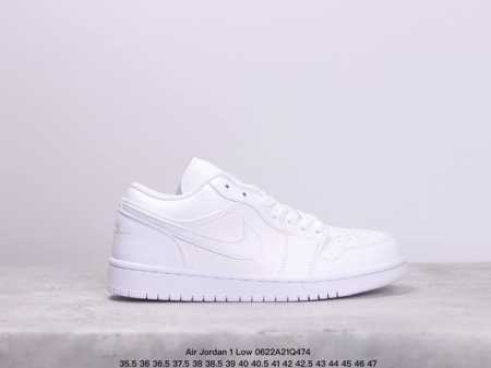 耐克 乔丹air Jordan 1 Low Aj1 乔1 低帮复古文化休闲运动篮球鞋 从1985 年面世的元年款汲取设计灵感，采用简洁大方的经典外观，熟悉中带一 - 点击图像关闭