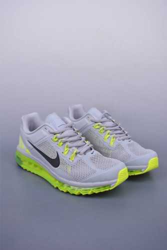 Nike Air Max 2013 耐克复古透气网布 全掌气垫 缓震跑步鞋 #搭配全掌式 Max Air 气垫 为步伐注入充沛活力 半透明中底和外底 为整体造型