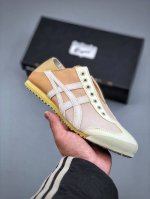 220支持放店 鬼塚虎/Onitsuka Tiger Mexico 66 Slip-On 墨西哥系列复古经典百搭一脚蹬休闲运动鞋 货号：1183C262-100