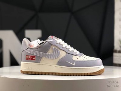 公司级带半码 耐克 Nike Air Force 7 Low 空军一号 低帮 运动鞋 休闲鞋 折边针车 工艺难度大 原楦头原纸板 原装鞋盒 定制五金配件 内置全